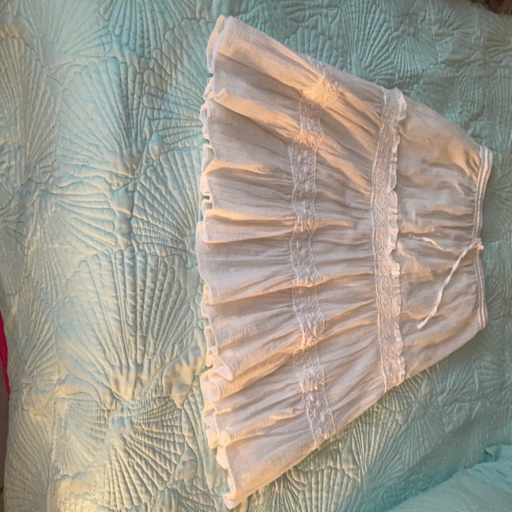 White long skirt